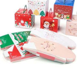 Коробки белого рождества вычуры картона упаковывая для Яблока и носков